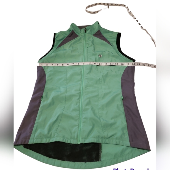 Pearl Izumi Women's Medium Mint Green Cycling Vest - Picture 3 of 7